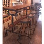 Tabouret de bar faire soi-même des intérieurs