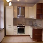 L'intérieur d'une petite cuisine