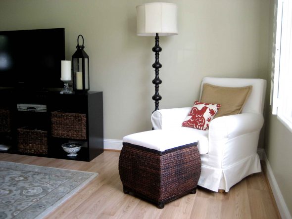 Fauteuil lit dans la conception de la chambre