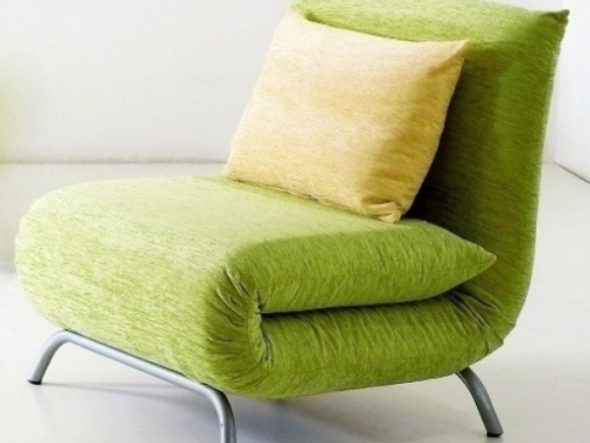 Fauteuil vert