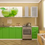 Sets de cuisine avec une impression photo