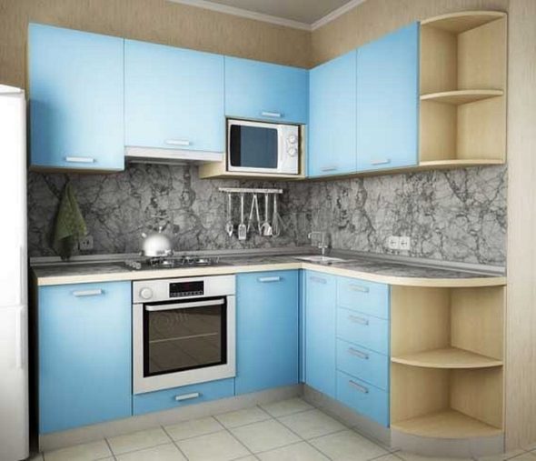 Sets de cuisine angulaires