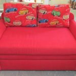 Canapé pliant doux pour les enfants avec une niche pour le lin