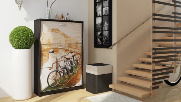 décor de boîte à chaussures