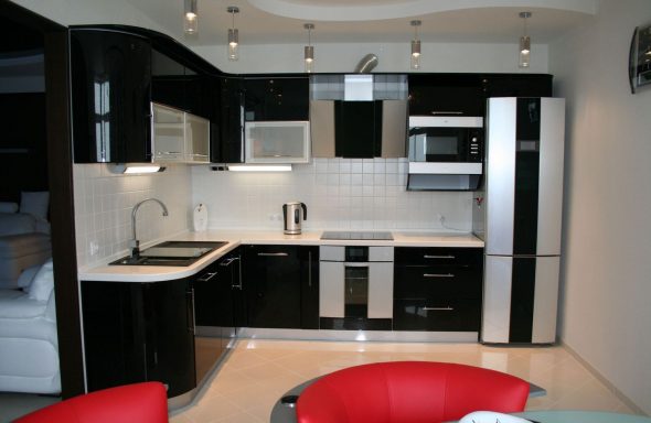 Ensemble de cuisine high-tech original