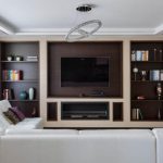 Sections ouvertes de cloisons sèches à l'intérieur