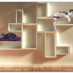 Les étagères pour les chats sur le mur faites-le vous-même