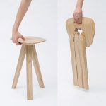 Tabouret pliant