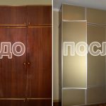 Restauration de l'ancien cabinet de leurs propres mains