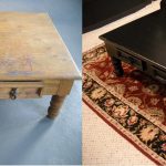 Restauration de tables à la maison