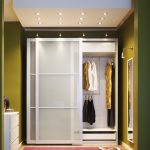 Armoire en placoplâtre avec portes