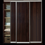 Armoire coulissante 3 portes sans miroir