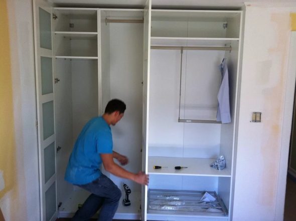 Armoire en placoplâtre