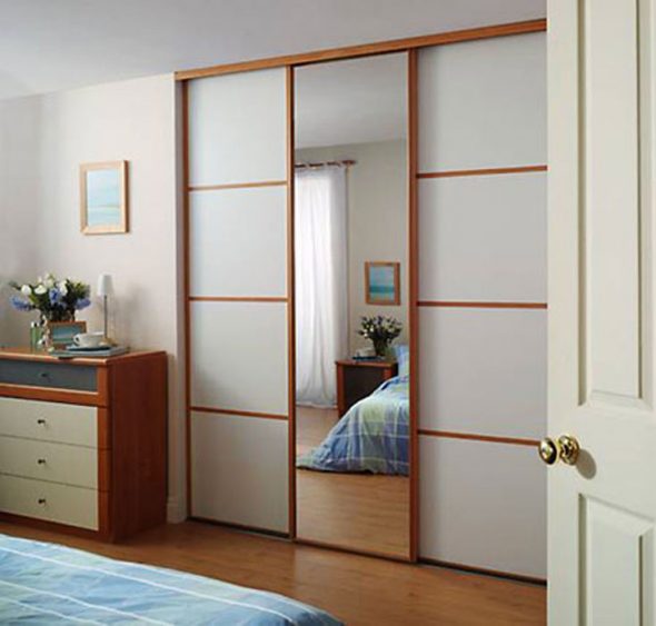 Armoire coulissante comme une partition