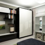 Armoire dans le salon sur commande