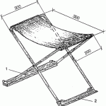 Chaise pliante
