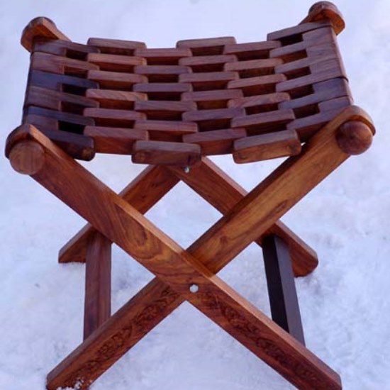 Tabouret pliant faites le vous même