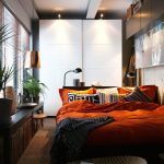 chambre à coucher d'une superficie de 12 carrés