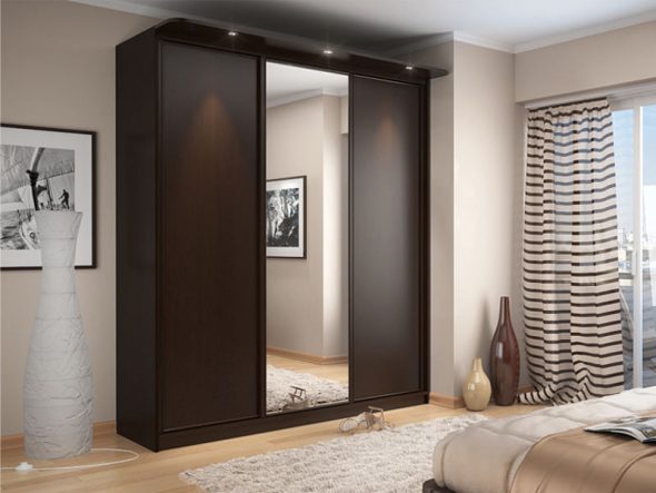 Variantes du design des portes du compartiment penderie