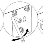 Alignement des portes dans le placard