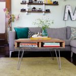 table basse design en bois