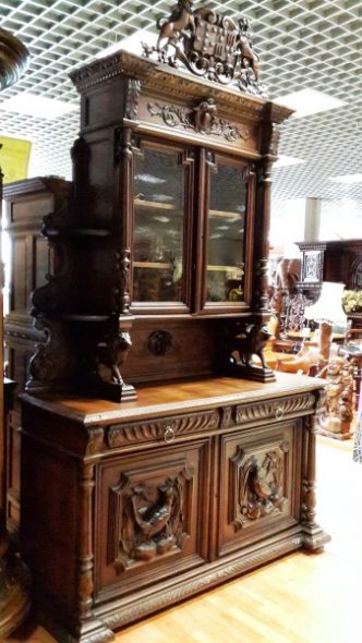 buffet de cuisine en bois