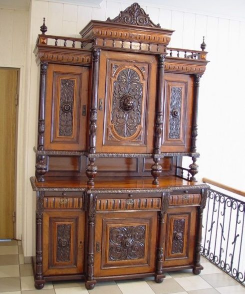 buffet classique en bois