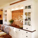 buffet large blanc