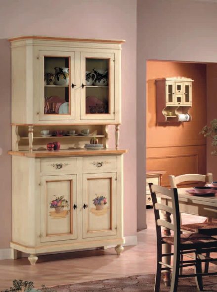 buffet à l'intérieur de la cuisine