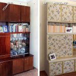 décorer le meuble avant et après