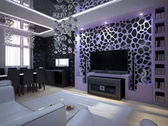 design d'intérieur de salon