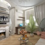 design d'intérieur dans le hall