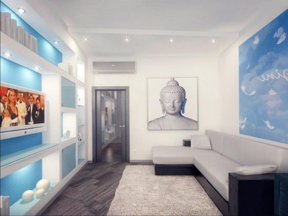 chambre design avec canapé