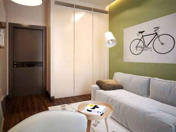 chambre design avec canapé