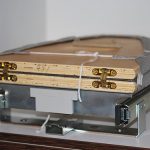 planche à repasser pliée