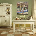 intérieur de cuisine de pays