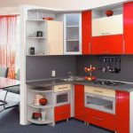 design intéressant pour une petite cuisine