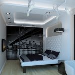 tête de lit dans la chambre