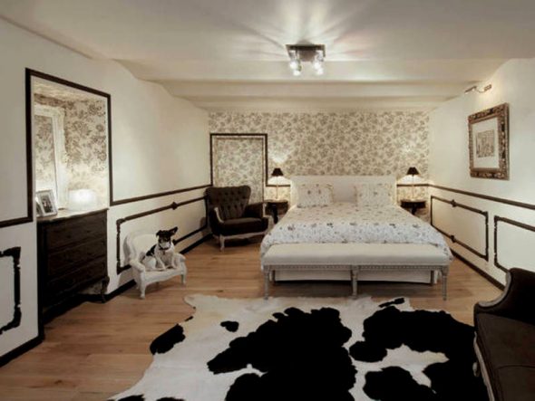 tapis dans la chambre