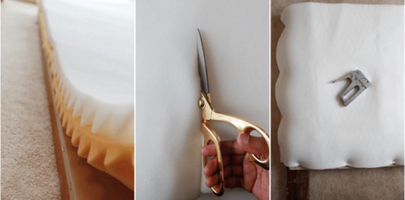 montage en mousse