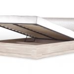 lit avec base orthopédique blanc