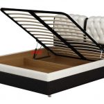 lit avec base orthopédique ascenseur avec une boîte