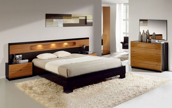 lit de style moderne