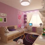 meubles dans la chambre des enfants