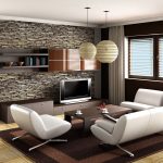 meubles à l'intérieur du salon