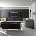 mobilier moderne dans le hall