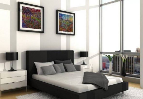 images dans le minimalisme de la chambre