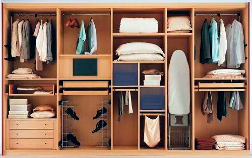 remplir l'armoire