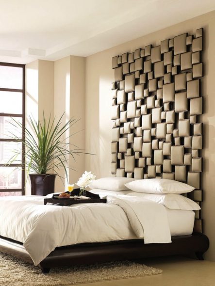 décor de tête de lit inhabituel