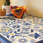 decoración de la mesa de cocina inusual